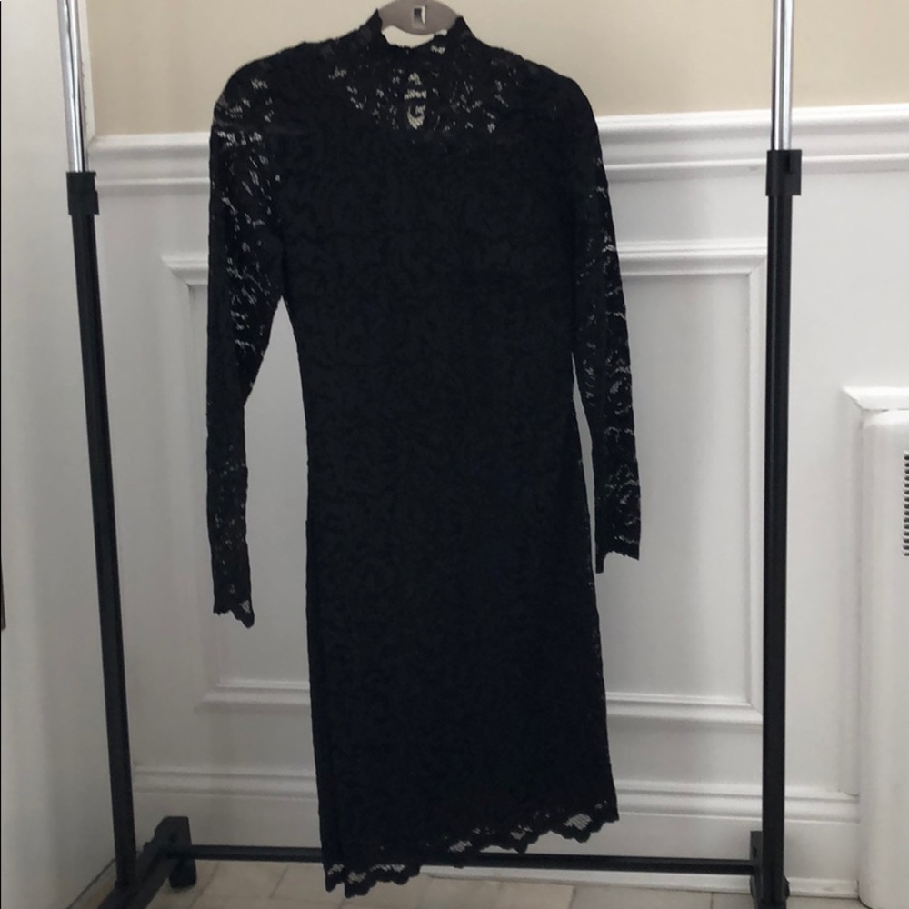 Isaac Mizrahi allover lace Dress-New